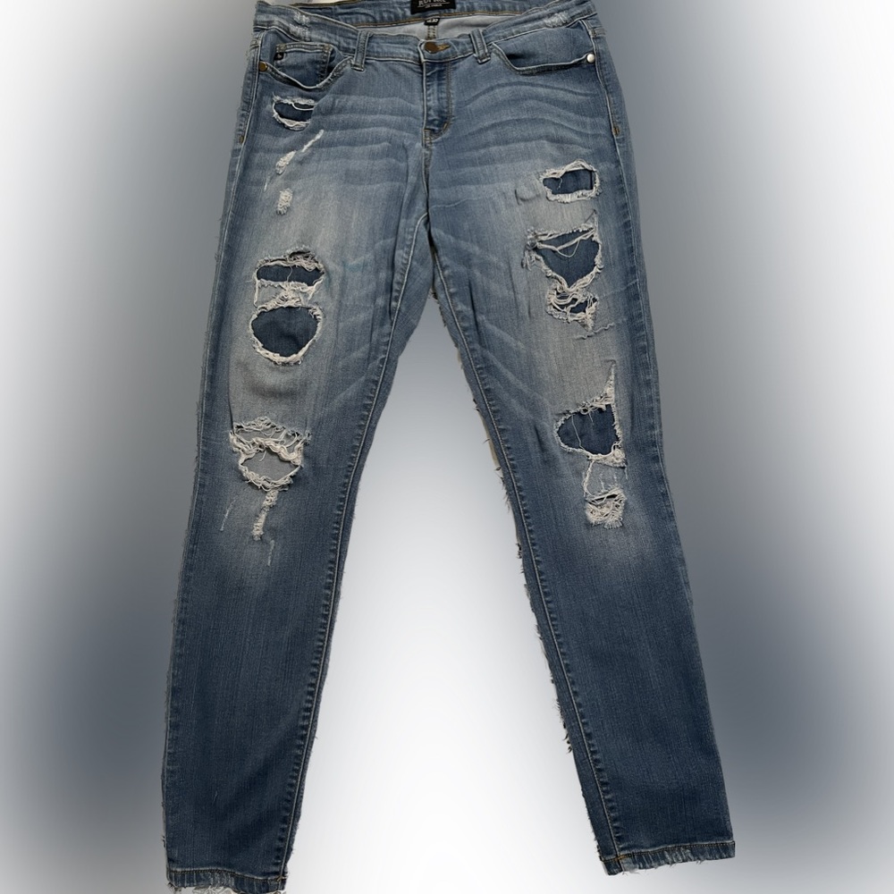 Judy Blue Distressed Skinny Jeans